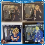 Black Hole Toys & TK Dragon Ball Z SHF Super Saiyan SSJ Majin Vegeta Battle Damage Full Power Anime Action Figures Models toys