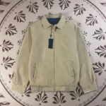 Autumn and Winter Men's Jacket with Lapel, Long Sleeved Pockets, Casual Jacket