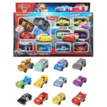 Mini 12 pcs Disney Pixar Cars 3 Piston Cup Rebound Car Collection Lightning McQueen Jackson Storm PVC Car Model Toy for childre