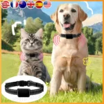 Pet GPS Tracker with Adjustable Collar Smart Pet Locator Cat Tracker for Dogs and Cats