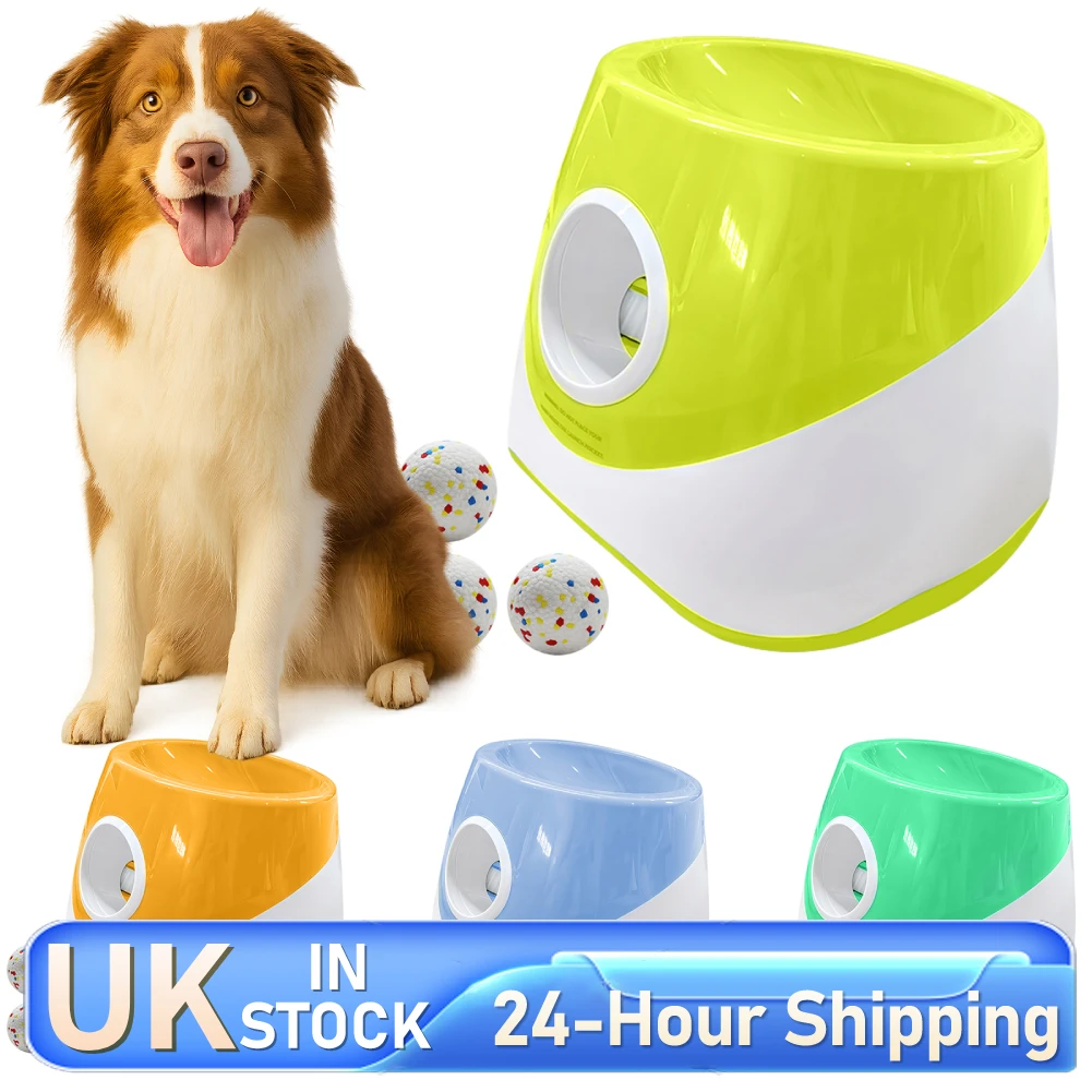 kf-S7f5bef3ecfc34d86b61e0661a1019581l Automatic Dog Ball Launcher with 3 Distance Ball Thrower Machine Rechargeable Small Dog Ball Thrower for Small Medium Breeds - Image 1