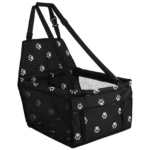 Dog Car Seat Dog Booster Car Seat with Safety Belt Folding Pet Car Seat Breathable Dog Hanging Bag Waterproof for Small Pets