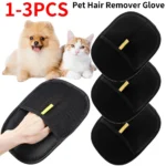 Pet Grooming equipment Gloves Deshedding Glove pet hair remover glove for Dog Cat Rabbit Accessories with Long/Short/Curly Hair