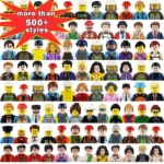 Person Series Professional Building Blocks Mini Figure 3D Children DIY Toys Boys and Girls Children Christmas Gift Classic JM227