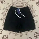 Summer Pure Cotton Loose-Fitting Five-Point Zipper Elastic Pants Casual Shorts for Men