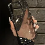 Luxury Glitter Phone Case For iPhone 17Air 11 12 13 14 15 16 Pro Max Xs XR Max Plus Mini Soft Transparent Silicone Cover