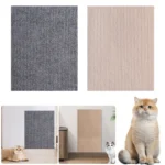 Cat Scratcher Mat Cat Scratching Pad Self-Adhesive Funitures Protective Mat Multi-Purpose Trimmable Pet Accessories