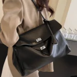 Large Capaci Platinum Bag Casual Crossbody oulder Bag for Women Faionable Underarm Bag Modern Neutral Sle