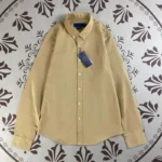 Spring and Summer Pure Cotton Casual Classic Long Sleeved American Shirt Men's Casual Shirt