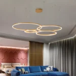 Modern pendant light Led Ceiling Chandelier Ring lamp Living Bedroom Dining Room Lighting Home Indoor Lighting Decor Chandelier