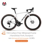 SAVA F20 Full Carbon Fiber Road Bike 24 Speed Road Bike Race Bike with SHIMAN0 105 R7120 with CE+UCI Approval