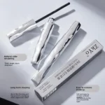 Natural Black Tubing Mascara - Long-Lasting Waterproof Smudgeproof, Thickening Curling Lengthening Eyelash Primer Makeup