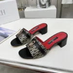 CH New Women's Outdoor Sandals Simple and Comfortable Classic Style Fashion Summer Ladies Slippers Low Heel Retro Versatile