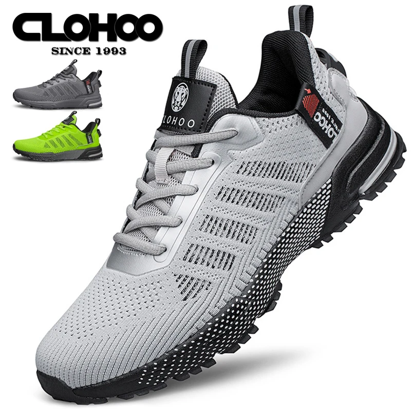 kf-S1b3076cf8b1d4513bd5e13c9b416bdbap CLOHOO Mesh Upgraded Thick Bottom Foam Sports Casual Shoes Breathable Wear-Resistant Comfortable Footwear for Active Lifestyle - Image 1