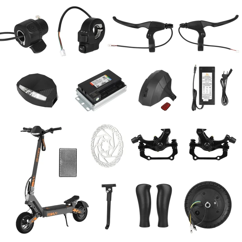 kf-S1bf3f96914d749dbbf0d148b2ecaa385Q For Kukirin G2 Scooter Original Parts Accelerator Switch Rear Fender Disc Brake For Electric Scooter Replacement Various Parts - Image 1