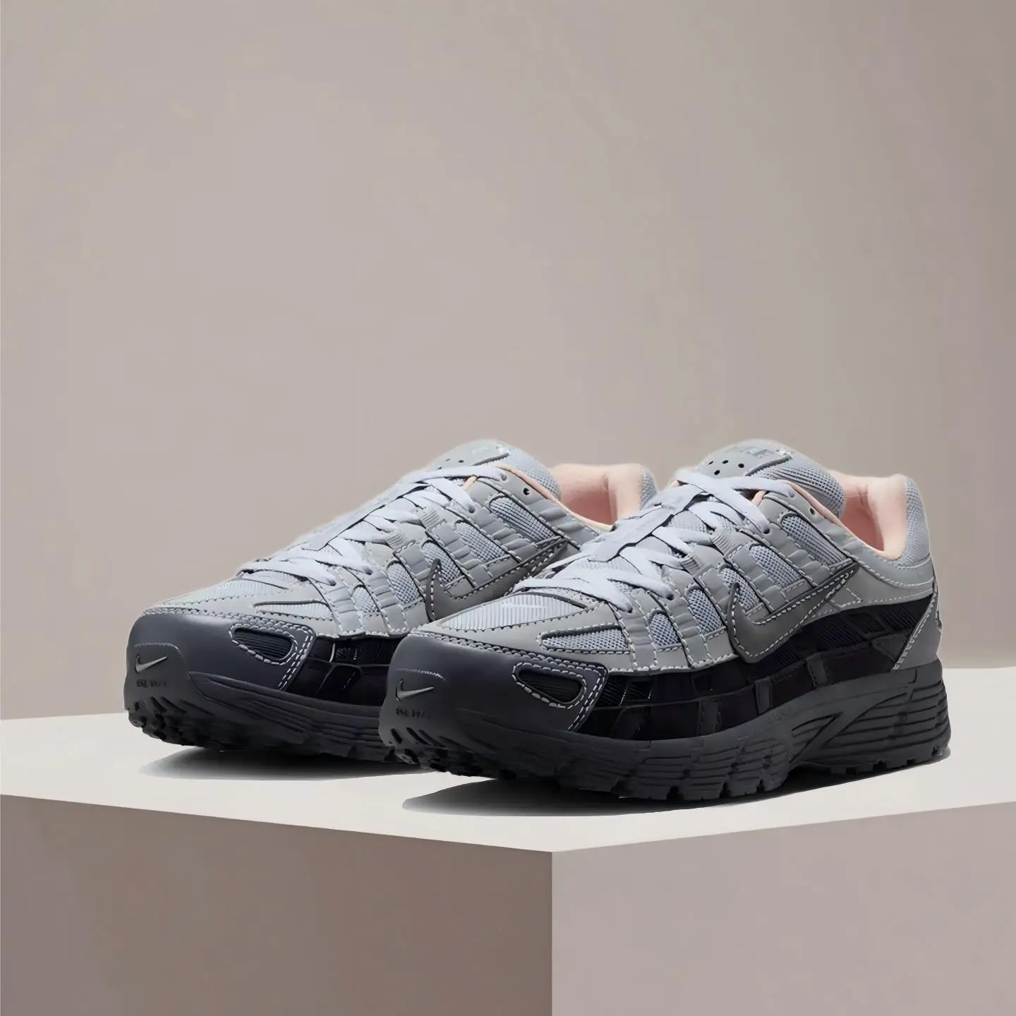 kf-S1dc25823cefb42b68803ae43e61570b19 Nike P-6000 CNPT Performance Running Shoes Advanced Cushioning Slip-Resistant & Durable For Men & Women HV5984-001 - Image 1