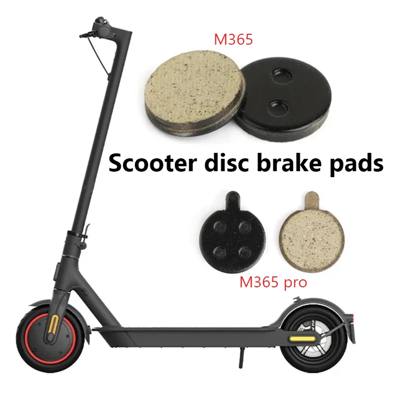 kf-S1e98c6fc64974795bfd86096b21ae4c5U 2PCS Brake Pads Suitable for M365/PRO Electric Scooter Brake Pads, Special Brake Pads for Hoverboard Rear Wheel Disc Brakes - Image 1