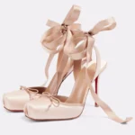 Luxury Design Woman Sandals 2025 Summer High Quality Square Satin High-heeled Female Shoes With Ankle Straps Wedding Flip Flops
