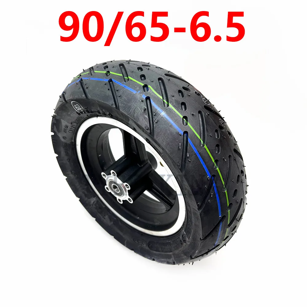 kf-S2426b4f755f54586ba49f0eccb39b99eC 11 Inch Wheel 90/65-6.5 CST Tubeless Tire with Aluminum Alloy Rim for Electric Scooter Front Wheels Modification Accessories - Image 1