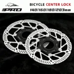 IIIPRO Center Lock Brake Disc 140/160/180/203mm Mountain Road Bike Brake Disc Rotor with Lock Ring MTB Hydraulic Brake Rotor