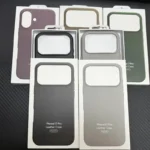 For Apple Magsafe Leather Case for IPhone 17 Pro Max 17 Air Case Wireless Charging Magnetic Cover 16 Pro Max with Box