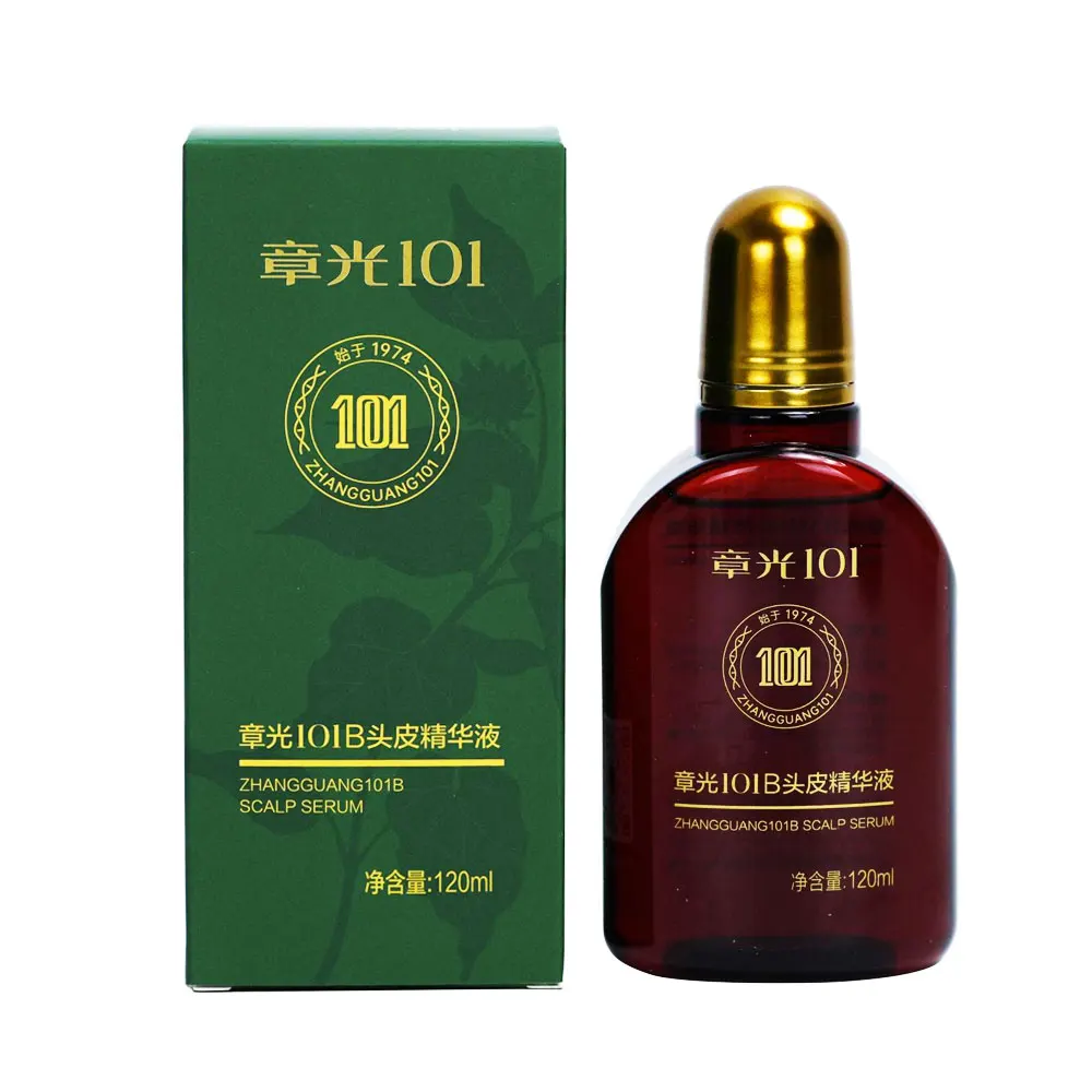 kf-S2a81a945327d4fcd9414c7b976bdd6e4m ZHANGGUANG 101B HAIR TONIC 120 ml (101M) powerful anti-hair loss Chinese medicine therapy Hair Treatment Essence 100% original - Image 1