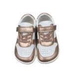 Tipsietoes New 2025 Spring Genuine Leather Shoe For Girls And Boys Kids Barefoot Sneaker Light Weight Minimalist Elastic Strape