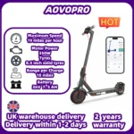 AOVOPRO Electric Scooter Smart Electric Scooter Maximum Speed: 19 miles per hour 350W Motor Range Per.Charge10 Miles