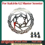 KuKirin Original 140mm Brake Disc with Screws for G2 Master G3 G4 Electric Scooter Compatible with Kugookirin G3 G4 Disc Brake