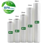 Vacuum Seal Bags For Food, Food Saver Bags Rolls, Household Vacuum Packing Bag, Vacuum Sealer, Vacuum Storage Bags