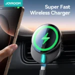 Joyroom 15W Magnetic Phone Holder Mount Charger Fast Wireless Car Charger for iPhone 16/15/14/13 Air Vent Car Phone Mount 1/2PCS