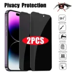 1-2Pcs Full Cover Privacy Screen Protector For iPhone 14 15 16 Pro Max Anti-spy Glass For iPhone 11 12 13 Pro Max Glass