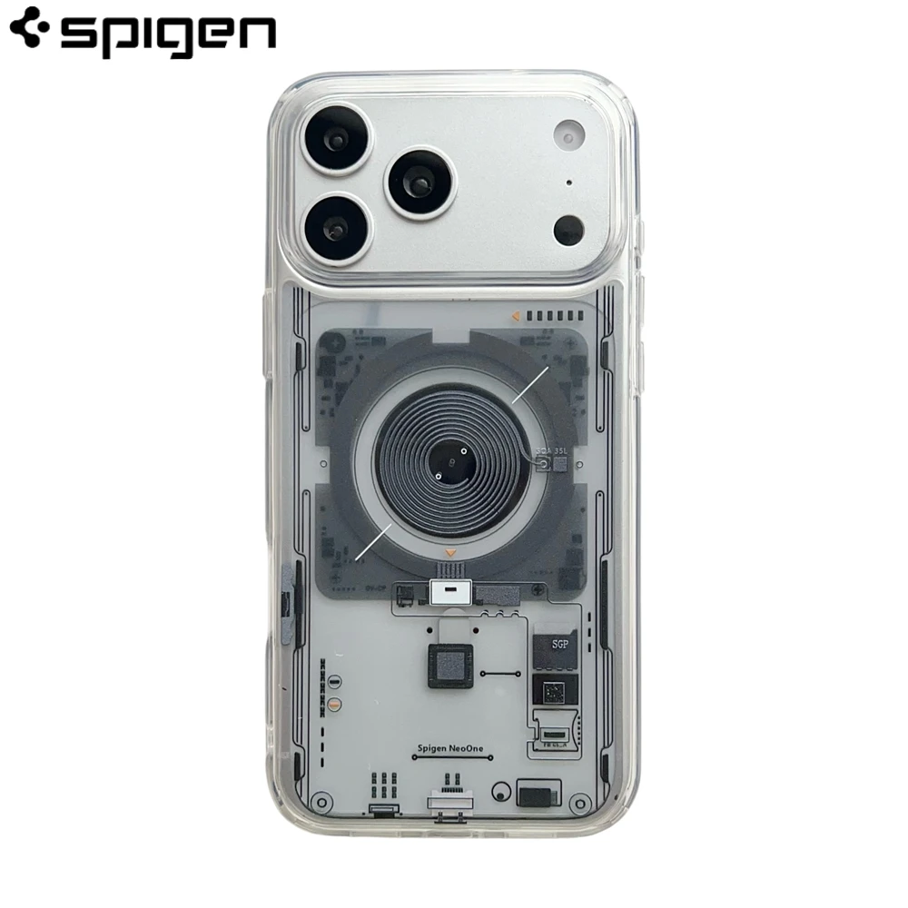 kf-S43a45bcee4f74ff8bf1d1372ebe773ccX Spigen Ultra Hybrid MagFit Magnetic Phone Case For iPhone 17 Air 16 15 14 13 Pro Max Plus For Magsafe Wireless Charging Cover - Image 1