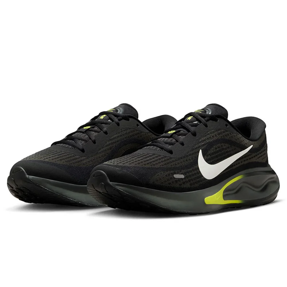 kf-S44c9e55723c34461a3df47480e150e32i Nike Journey Run Classic Comfort Casual Running Shoes Men's Black FN0228-008 - Image 1