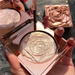 Guicami Highlighter Facial Bronzer Palette Makeup 3D Face Contour Shimmer Powder Illuminator Highlight Cosmetic Concealer