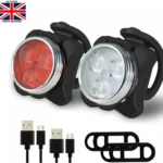 Bike Light Set, Super Bright USB Rechargeable Bicycle Lights,Waterproof Mountain