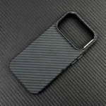 Carbon Fiber Texture Magnetic Armor Case For iphone 17 17Pro Max 16 Pro 15 14 13 Ultrathin Alloy Lens Wireless Charge Hard Cover