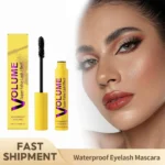 1/2/3/4pcs Mascara Eyelash Lengthen Eyelashes Curled Lasting Natural Waterproof Mascara Black Silk Fiber Eyelashes Eye Cosmetic