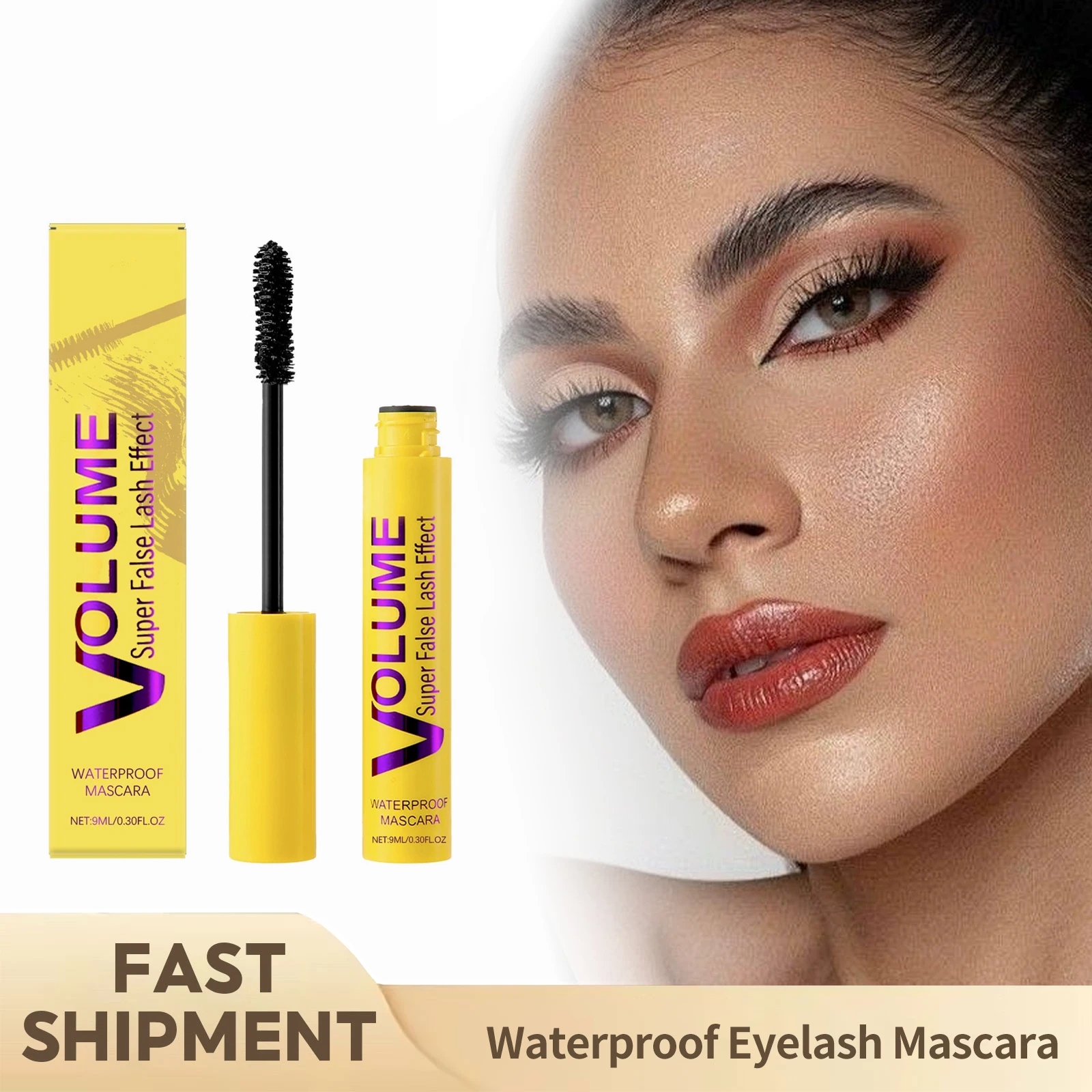 kf-S4fbcaf5aea0f418bb3a537b7c442fc43i 1/2/3/4pcs Mascara Eyelash Lengthen Eyelashes Curled Lasting Natural Waterproof Mascara Black Silk Fiber Eyelashes Eye Cosmetic - Image 1