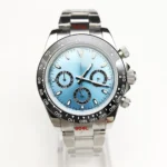 20 color Business 39mm Quartz Watch Men's Timing Sapphire Crystal VK63 Movement Calendar Luminous Blue Dial Stainless Steel Stra