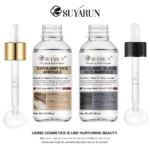 SUYARUN Rice & Black Rice Scrub & Serum Duo - Natural Exfoliating Kit for Face/Body | Pore Cleansing + Brightening Skincare Set.