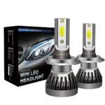 2PCS/pair Mini Lights Auto H7 LED H4 Bulb H3 H8 H9 H11 9005 9006 9012 6000LM Car Headlight H1 6000K Auto Fog Light 12V LED Bulb