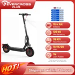 EVERCROSS PLUS EV10K Pro Electric Scooter for Adults, 10" Foldable Scooter, App Control, 500W Motor, 410WH Battery, Max Speed 25