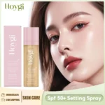 Hoygi Spf 50+ Setting Spray Oil Control Long Lasting Matte Natural Non Greasy Waterproof Fast Film Formation Fixer Makeup Spray