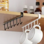 Mug Holder,Coffee Cup Holder,Kitchen Utensil Storage Hook,Cabinet Storage Hook,Wall Mounted Home Storage Hooks for Kitchen