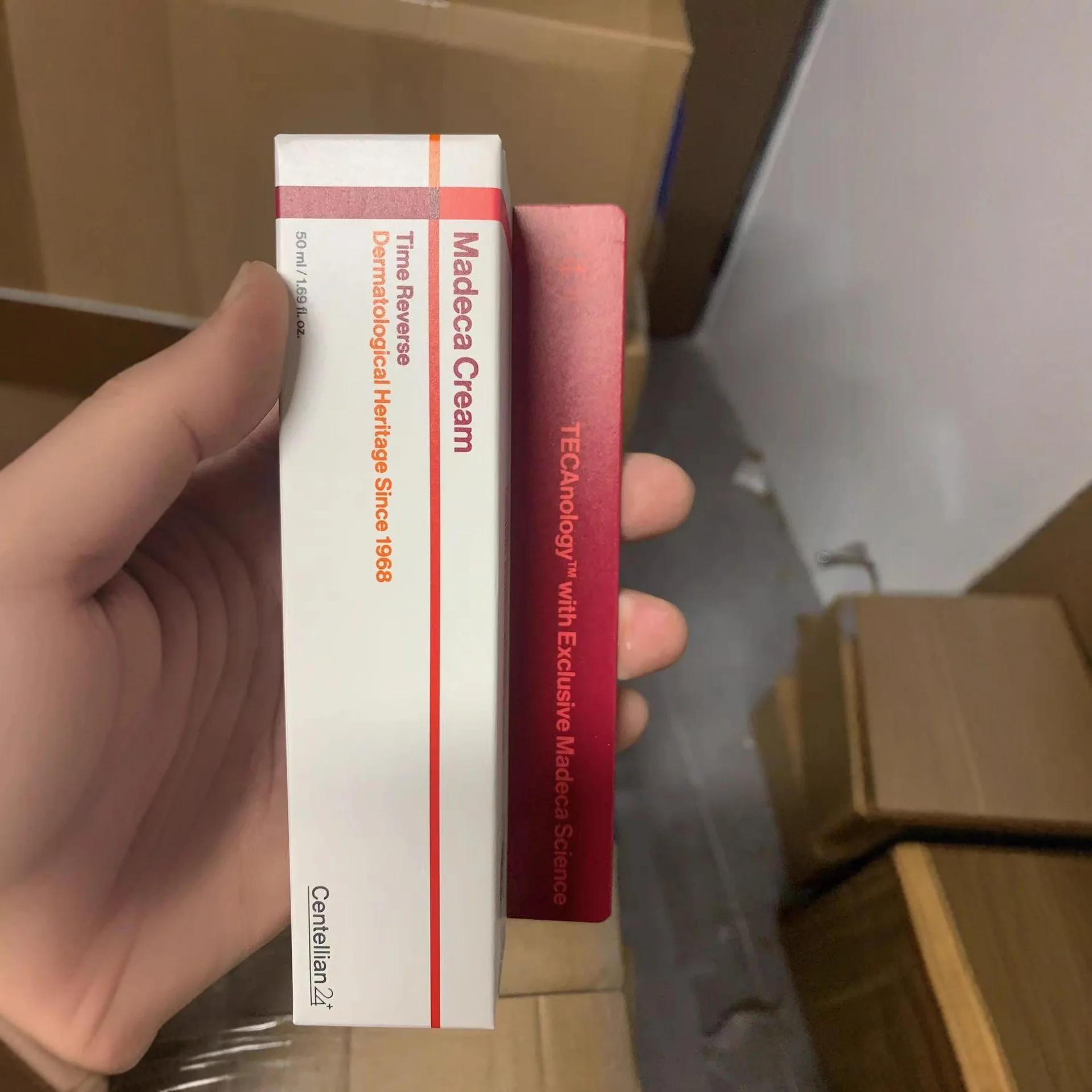 kf-S628437d64e8146fba7e729a546140f86n 1/2/3/5PCS Madeca Cream Korean Centella Collagen Face Repair Cream Brightening Firming Long-lasting Moisturizing Fast Absorbing - Image 1