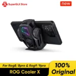 Original ASUS ROG AeroActive Cooler X For Rog 8/8pro, Rog Phone 9/9pro Funcooler Cooling Fan Holder ROG Gaming Phone Accessories