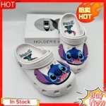 Cartoon Stitch Lilo&Stitch Children's Hole Shoes Eva Waterproof Breathable Slippers Outdoor Sandals Parent-Child HOLDER'S