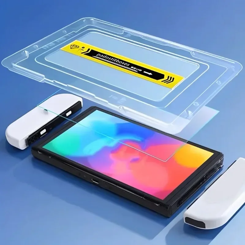 kf-S6b778918ccac4cde994f7db37f1cb368b 3Pcs Tempered Glass Boxed Easy Installation for Nintendo Switch 2 Game Console Protector Screen Protector for Nintend Switch 2 - Image 1