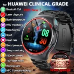2025 New Nursing Health laser Cure Blood pressure Smart Watch Men Heart rate Pulse Sleep Bluetooth call Body Monitor Smartwatch